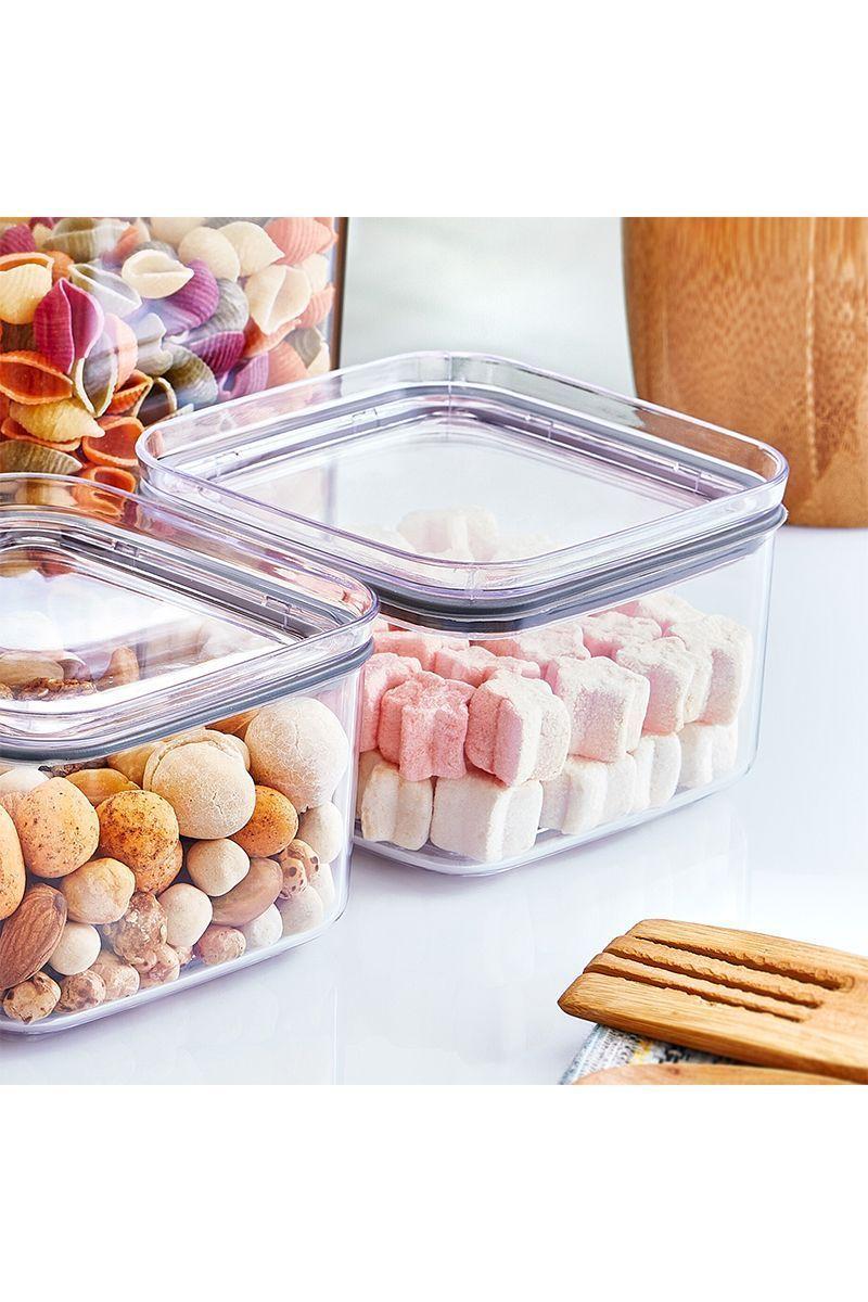 Contenedor Hermético 0,5 Lt Square Crystal-5