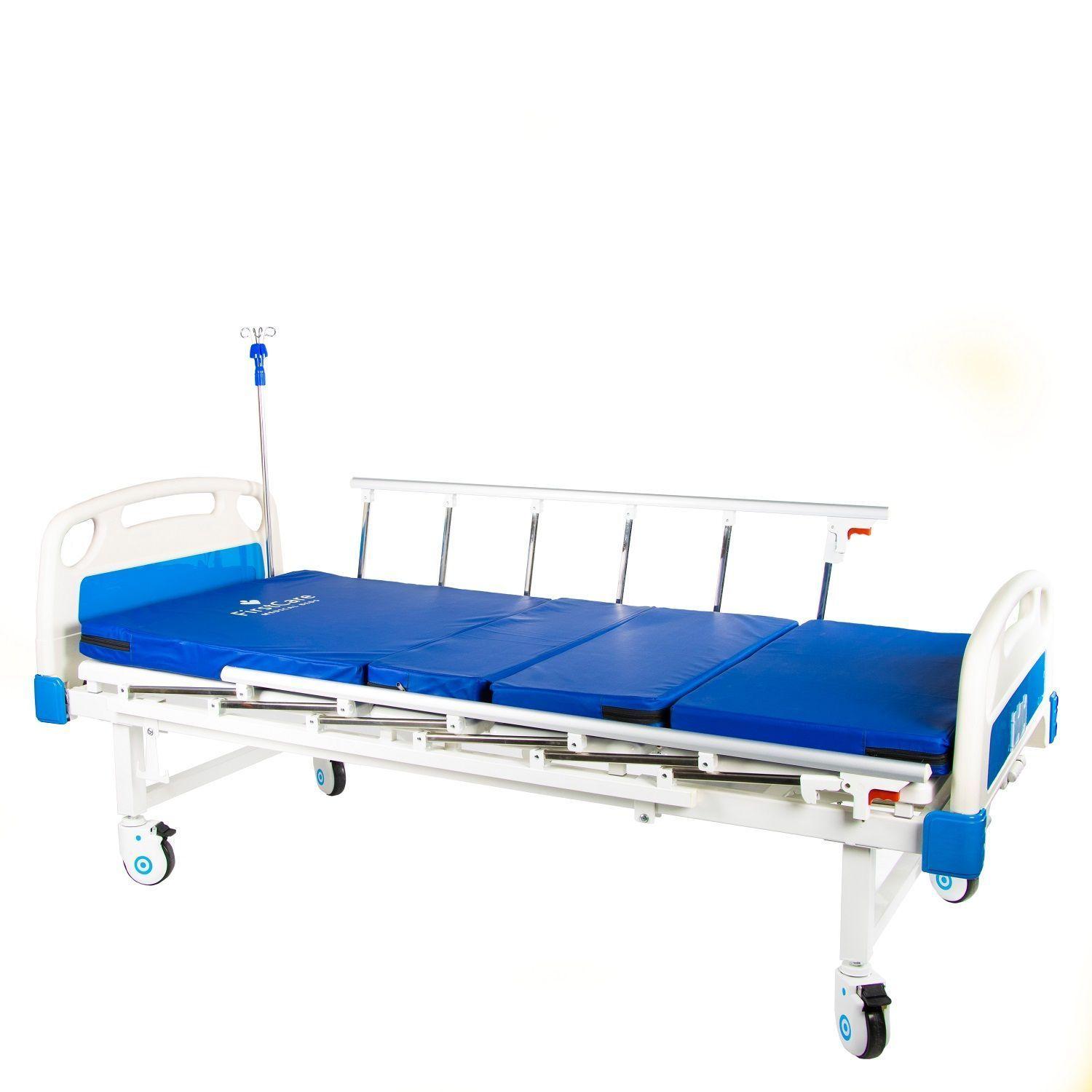 cama clínica manual 2 pcs pro+colchón+colchón as-2