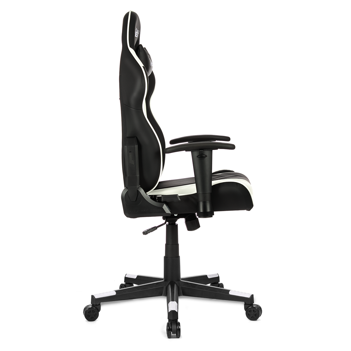Silla Gamer Pro DXRacer NEX Black White MAX 100Kgs-3