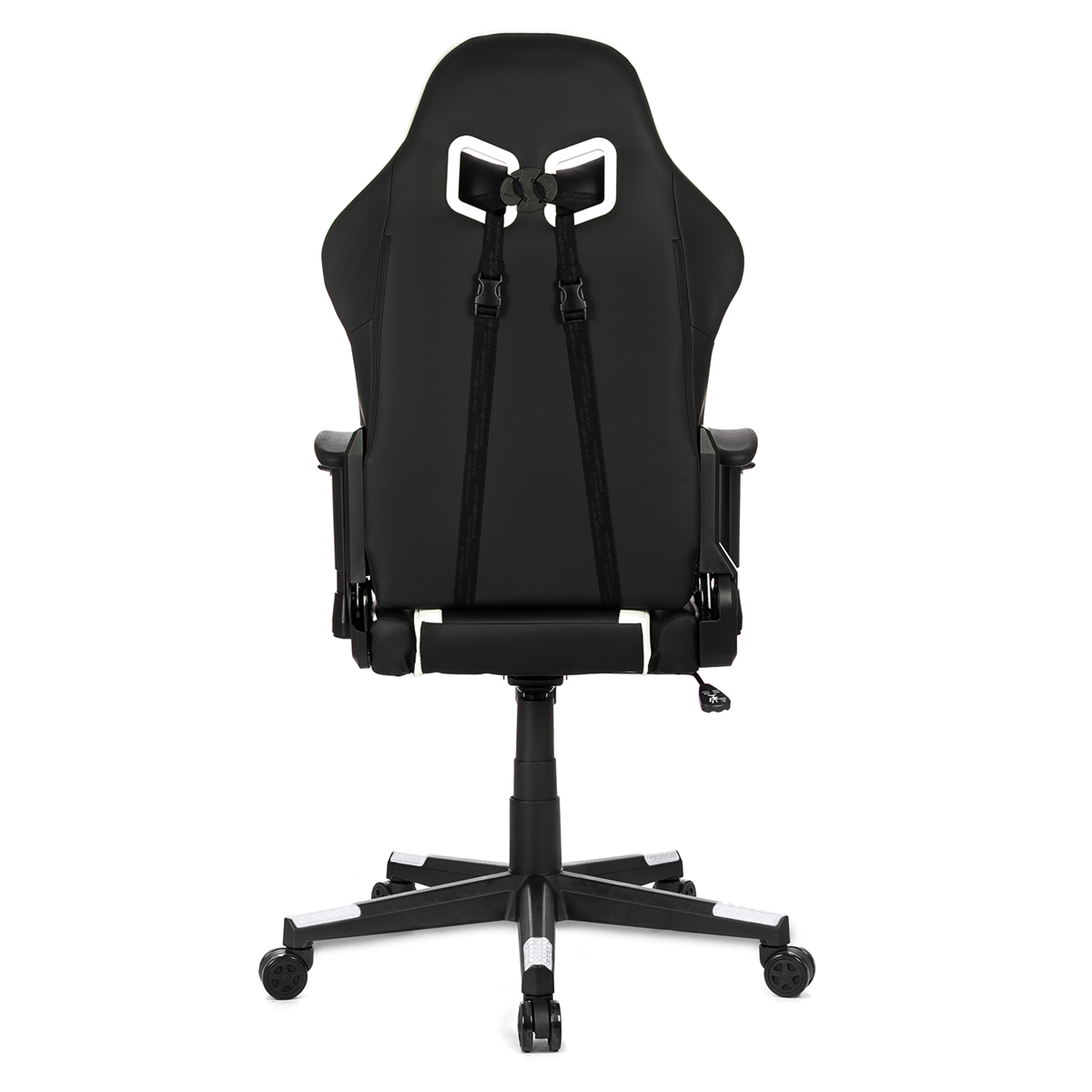 Silla Gamer Pro DXRacer NEX Black White MAX 100Kgs-1