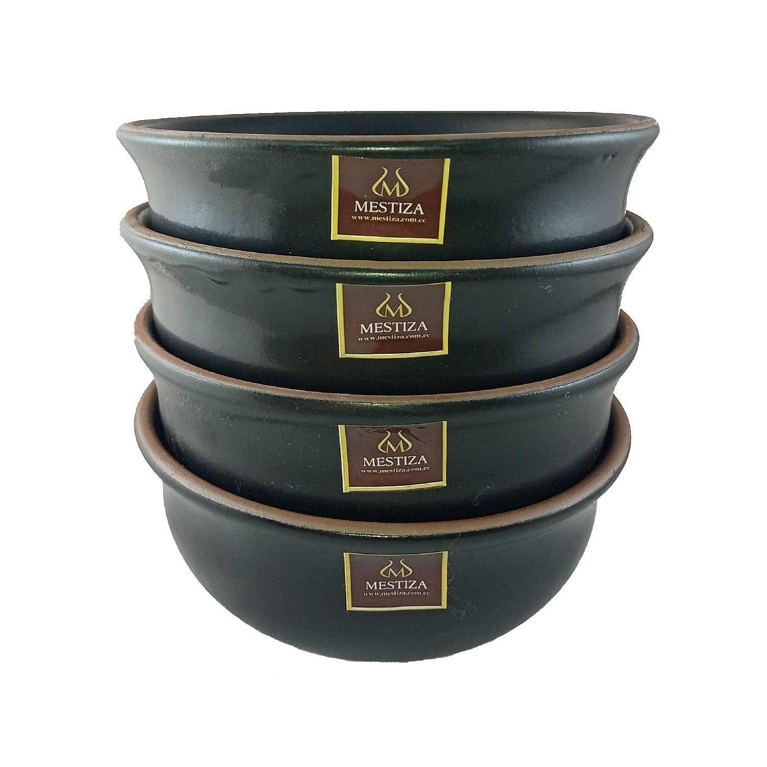 Set de Bowls Mestiza Negro Ebano-2