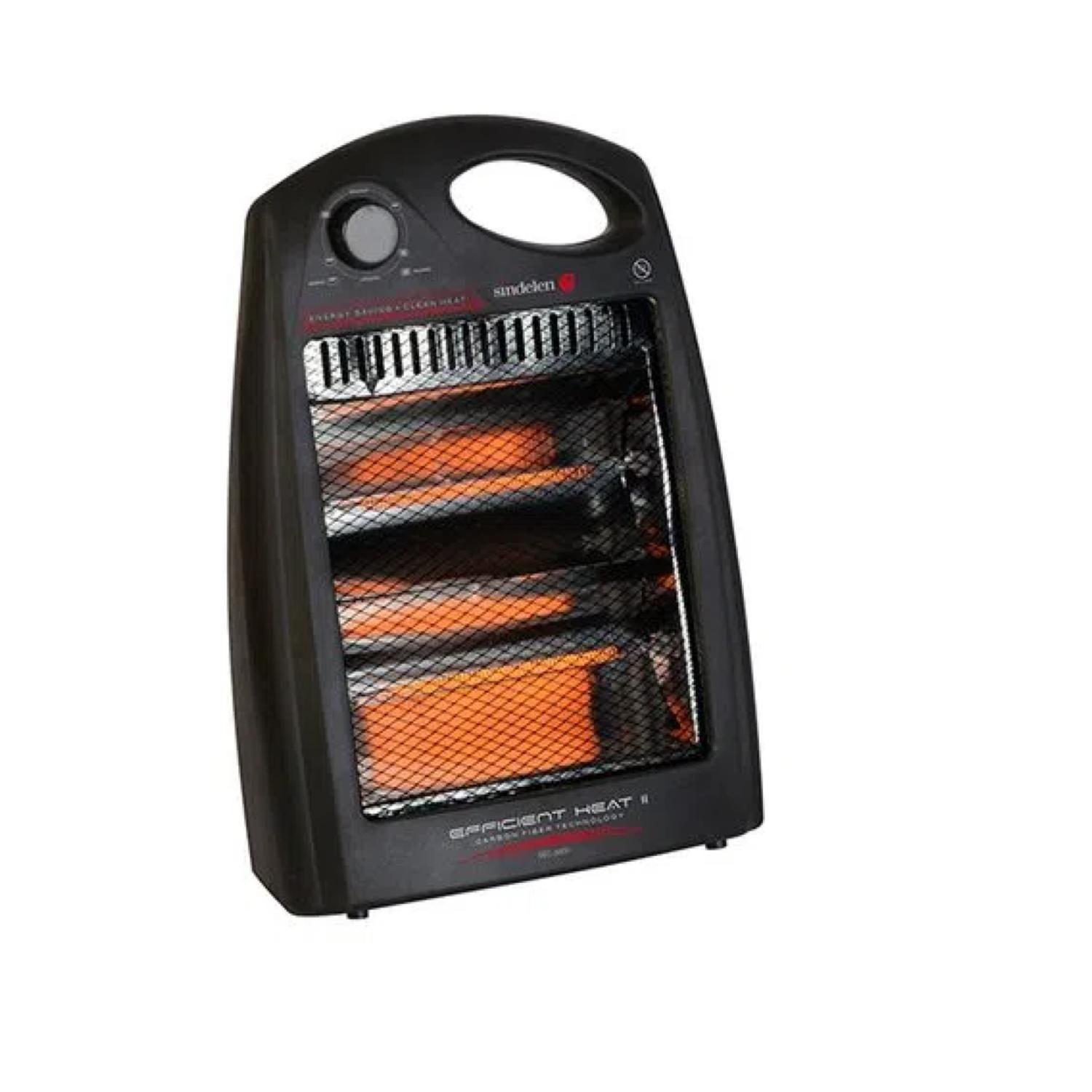 Estufa Calefactor Electrico Carbono 800W EEC-3000NG Sindelen-0