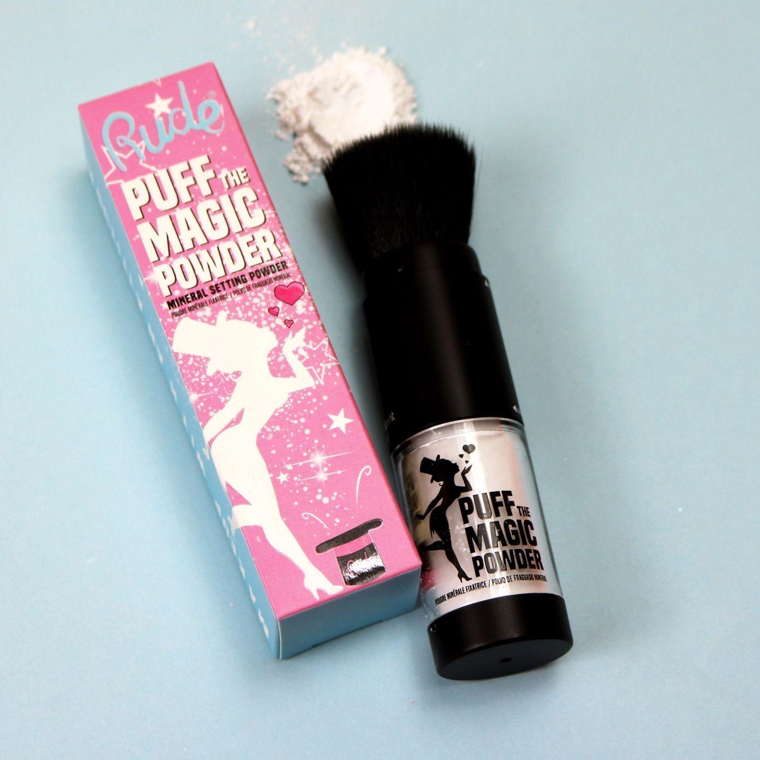 Polvo Fijador Mineral Traslúcido "Puff The Magic" Rude Cosmetics-5