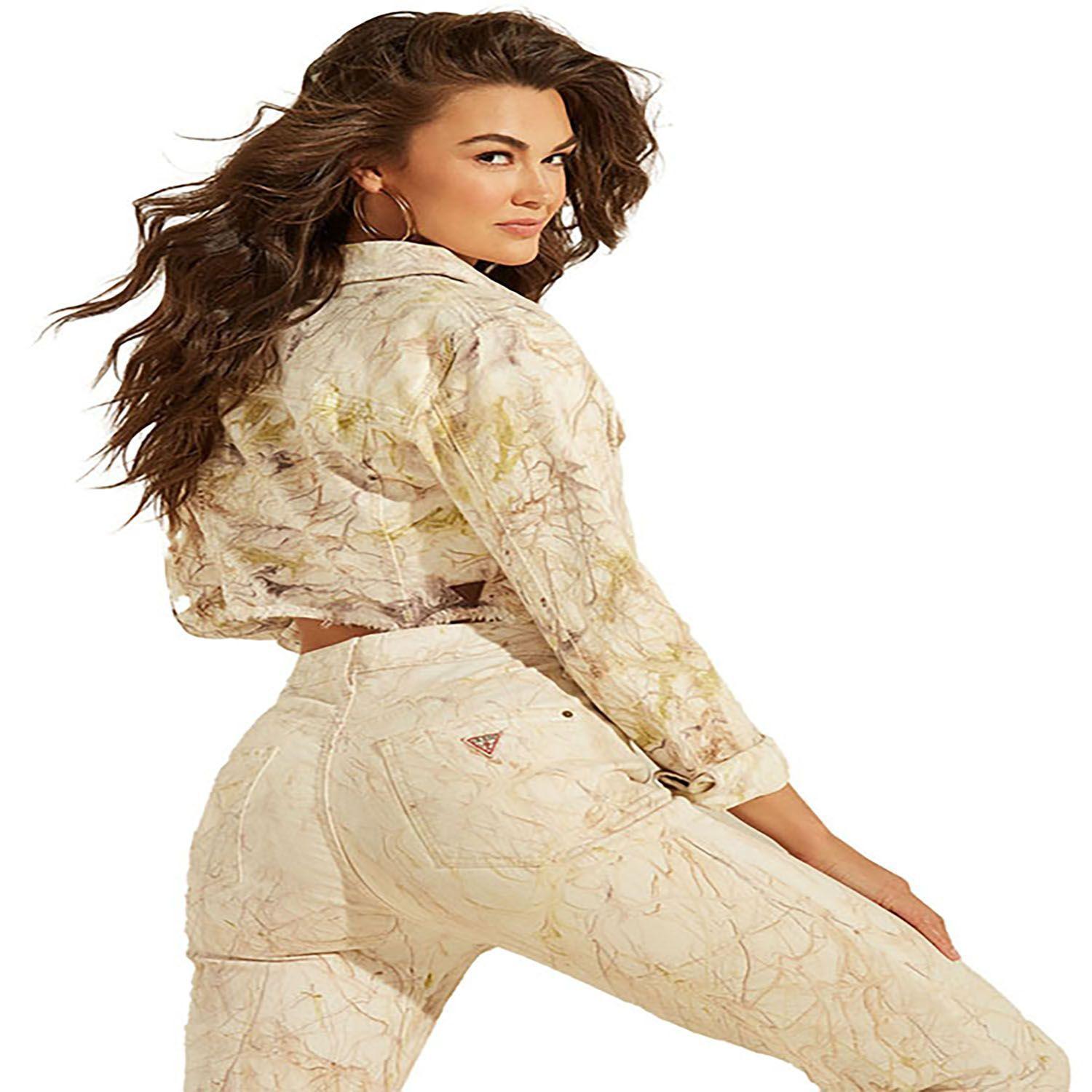 Chaqueta Guess Talia Cropped W Marble Wash-2