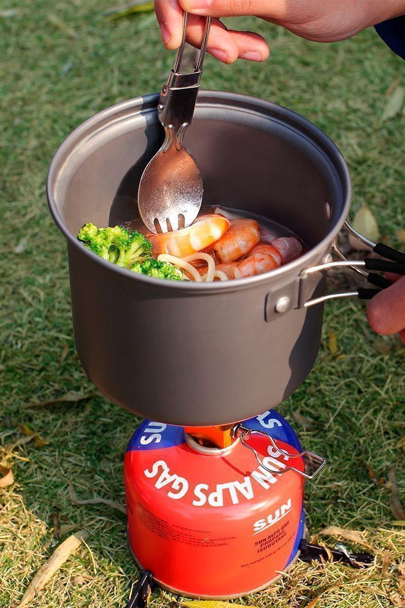 Set Ollas Camping 4 a 5 Personas Outdoor-1