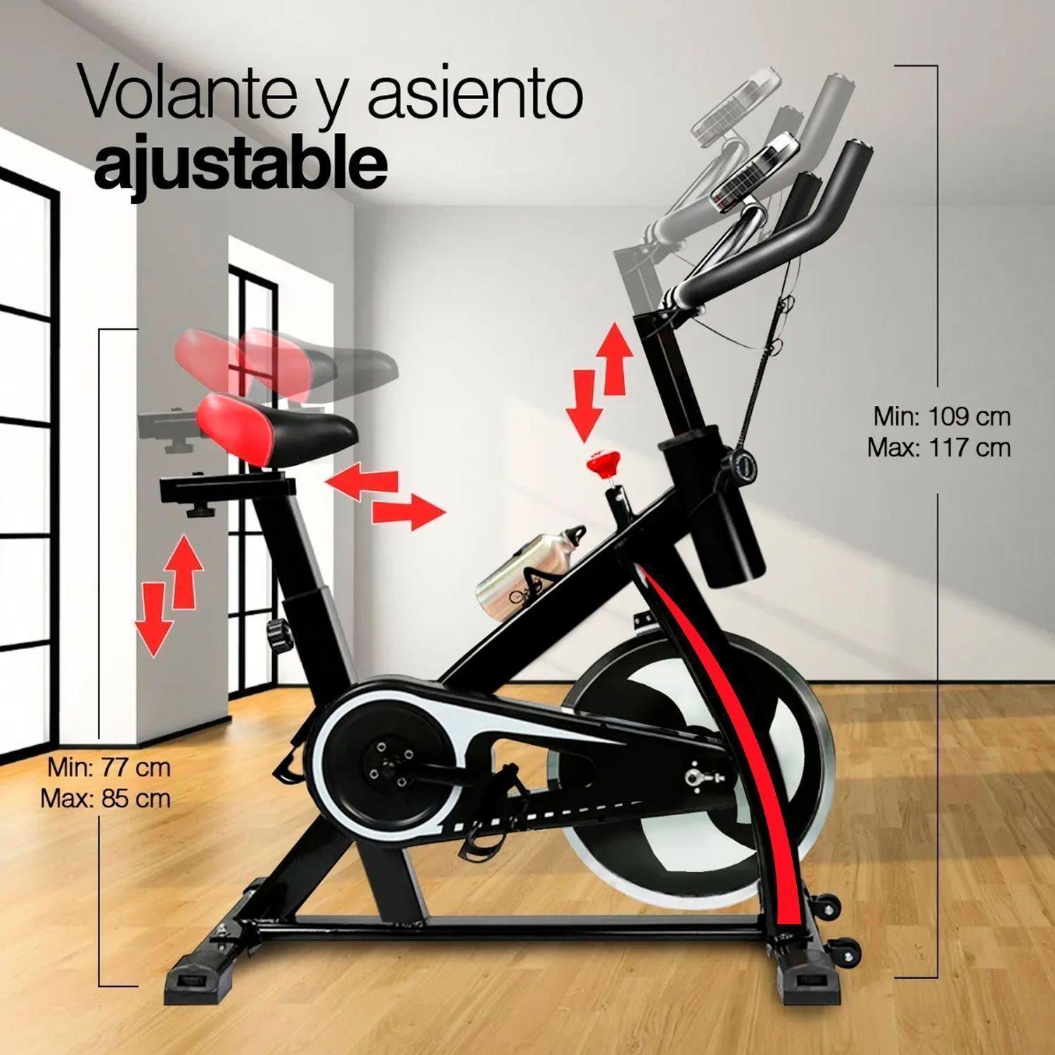Pack Bicicleta Spinning Fitness + Trotadora Eléctrica MP3 y Altavoces-1