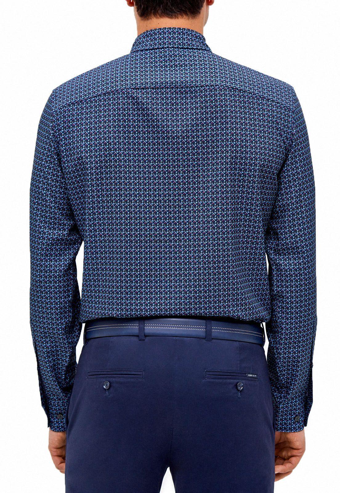 Camisa estampada total stretch-2
