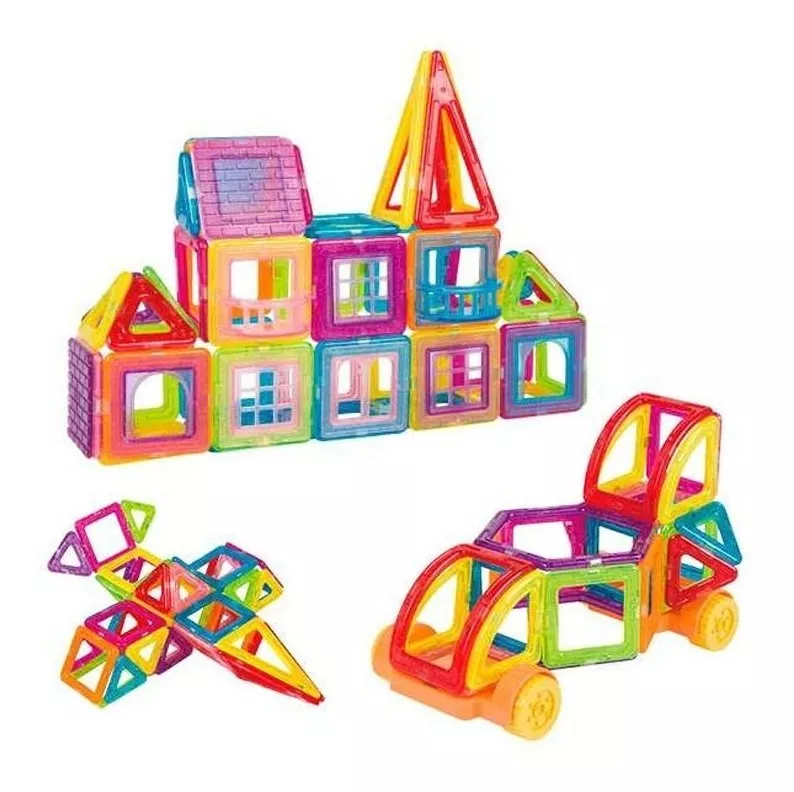 Juguetes Magneticos Imanix Juego Didactico Lego 20 Piezas-1