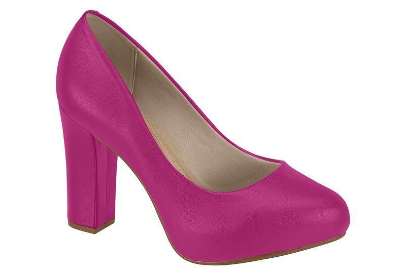Zapato Mujer Taco Cuadrado Magenta 4788-300- Beira Rio-0