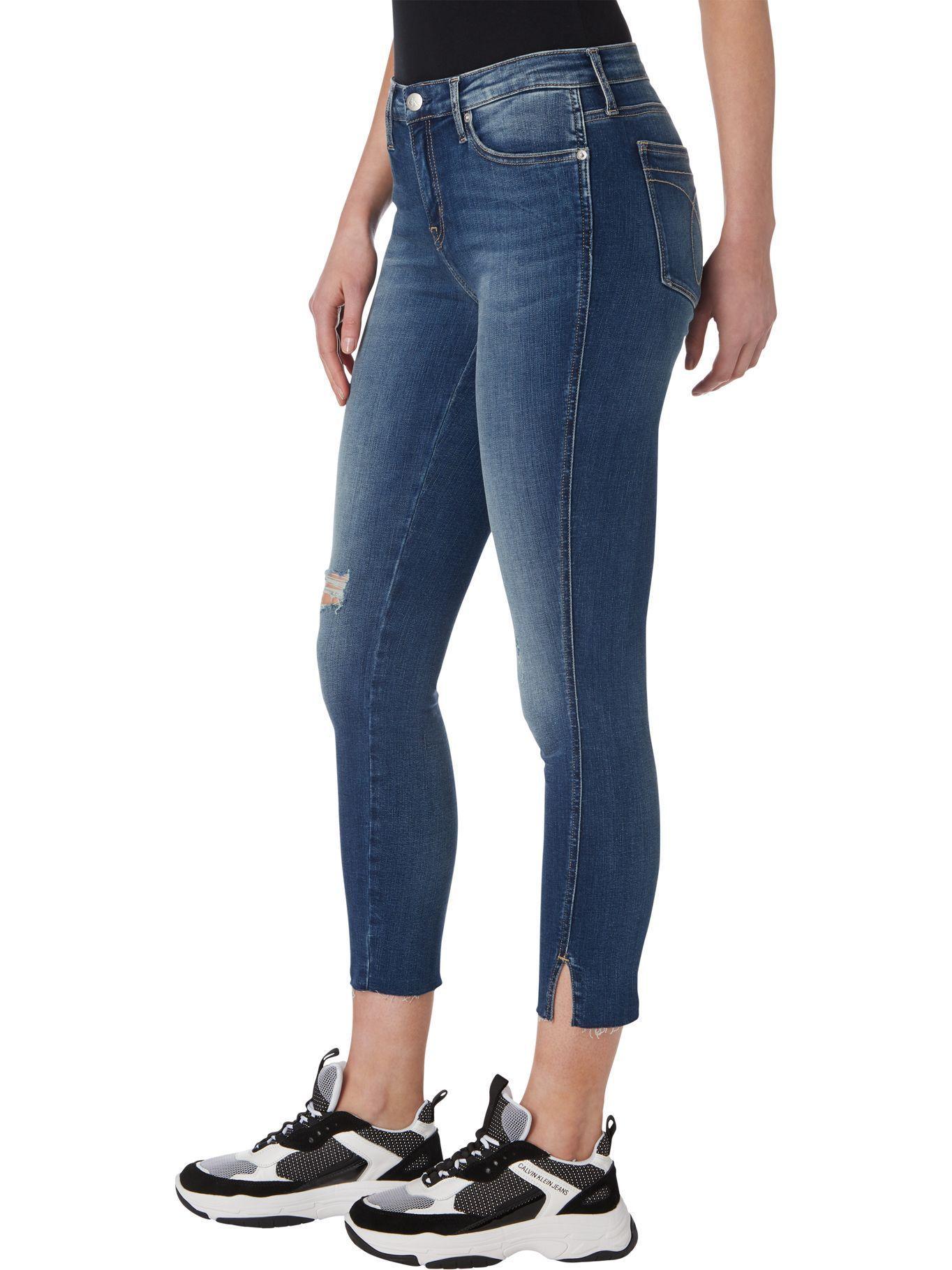 Jeans Ckj 011 Mid Rise Skinny Ankle 1A4 Azul Calvin Klein-2