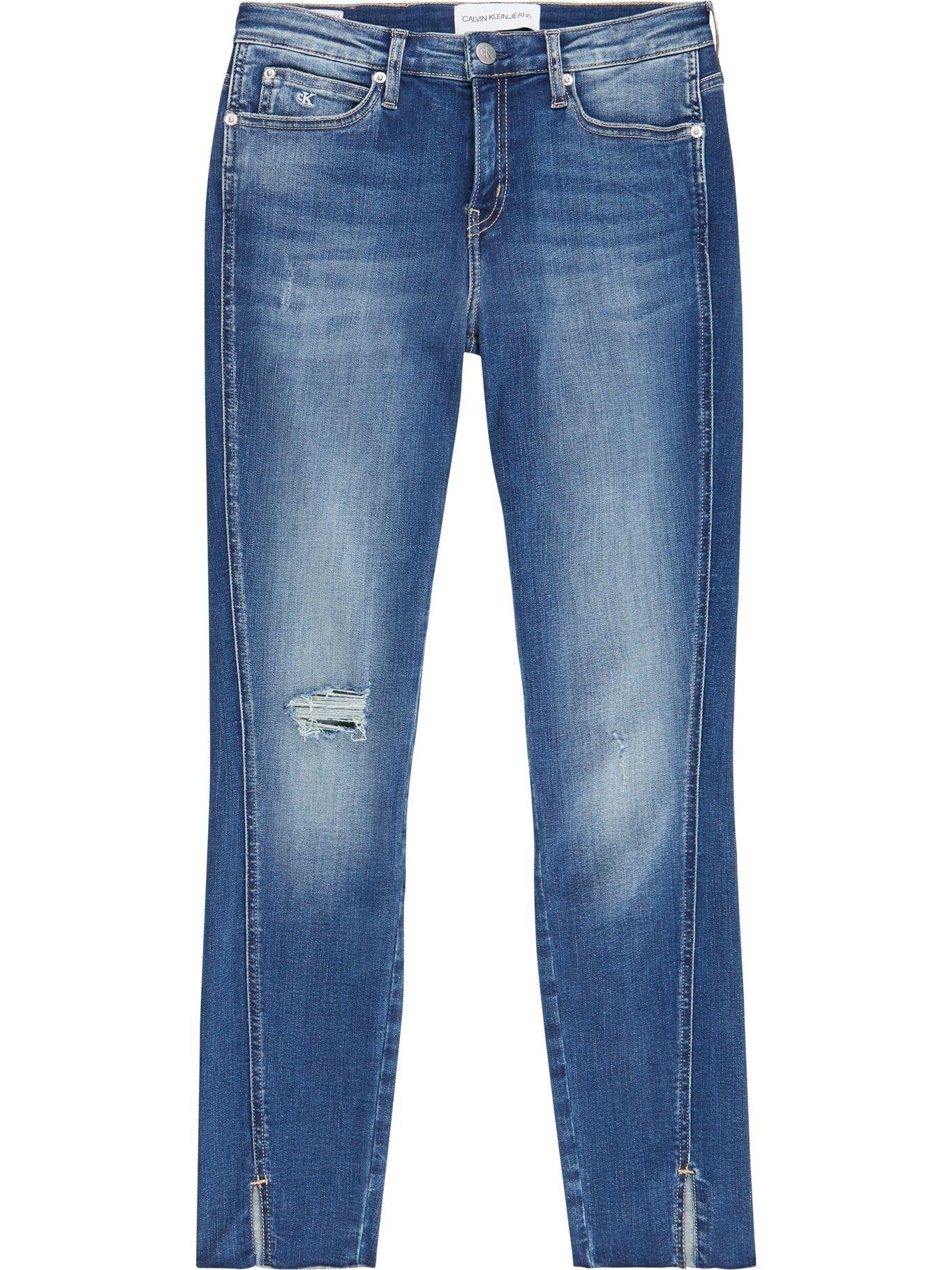 Jeans Ckj 011 Mid Rise Skinny Ankle 1A4 Azul Calvin Klein-3