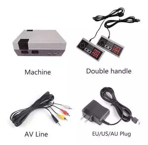 Retro Classic Mini Consola 620 Juegos 2 Controles-5