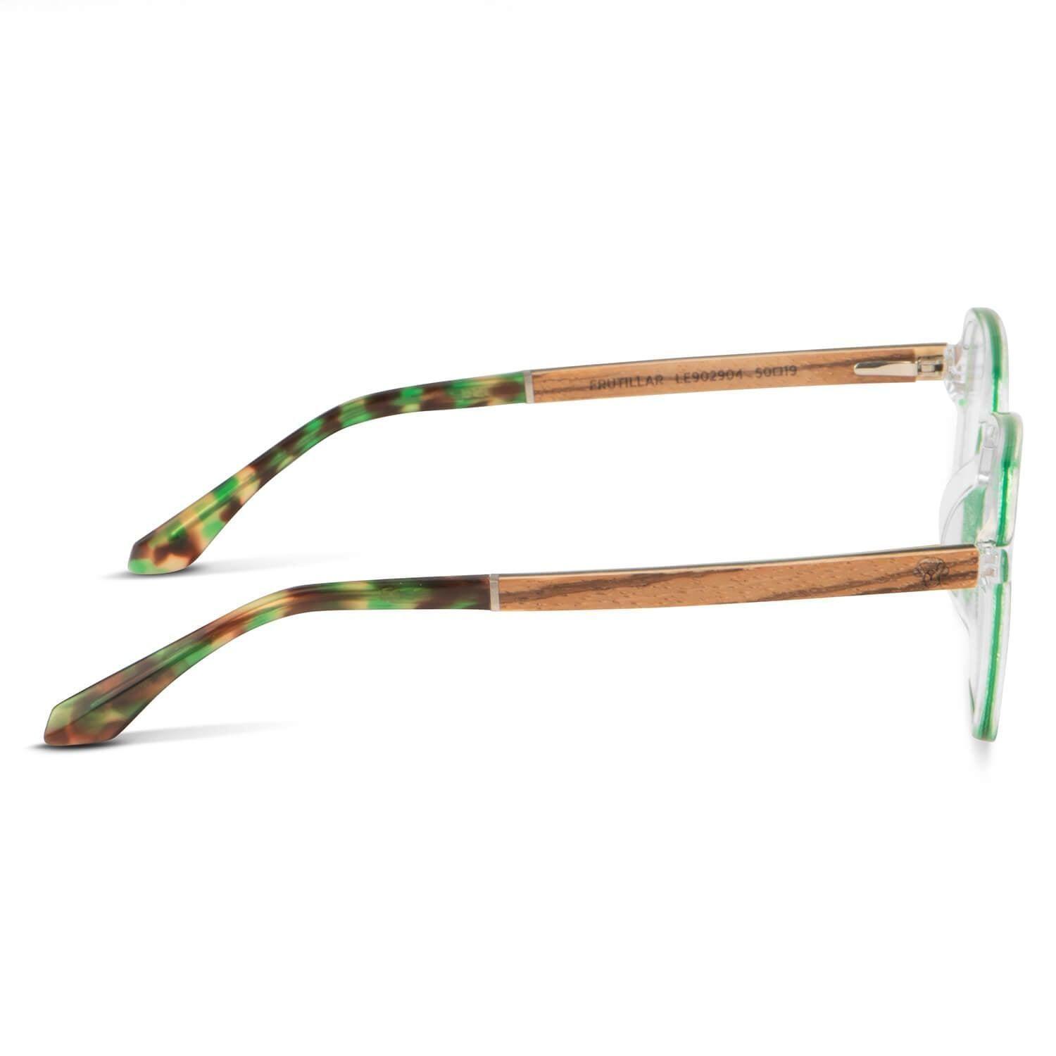 Lentes Ópticos Cuadrados Frutillar Talla única Verde-4