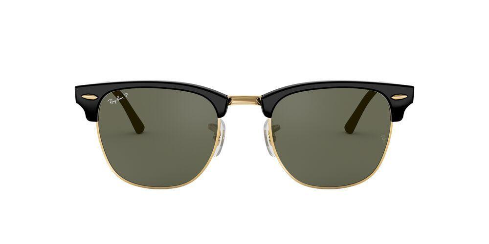Lentes De Sol Ray-Ban RB3016 Clubmaster Negro Unisex-0