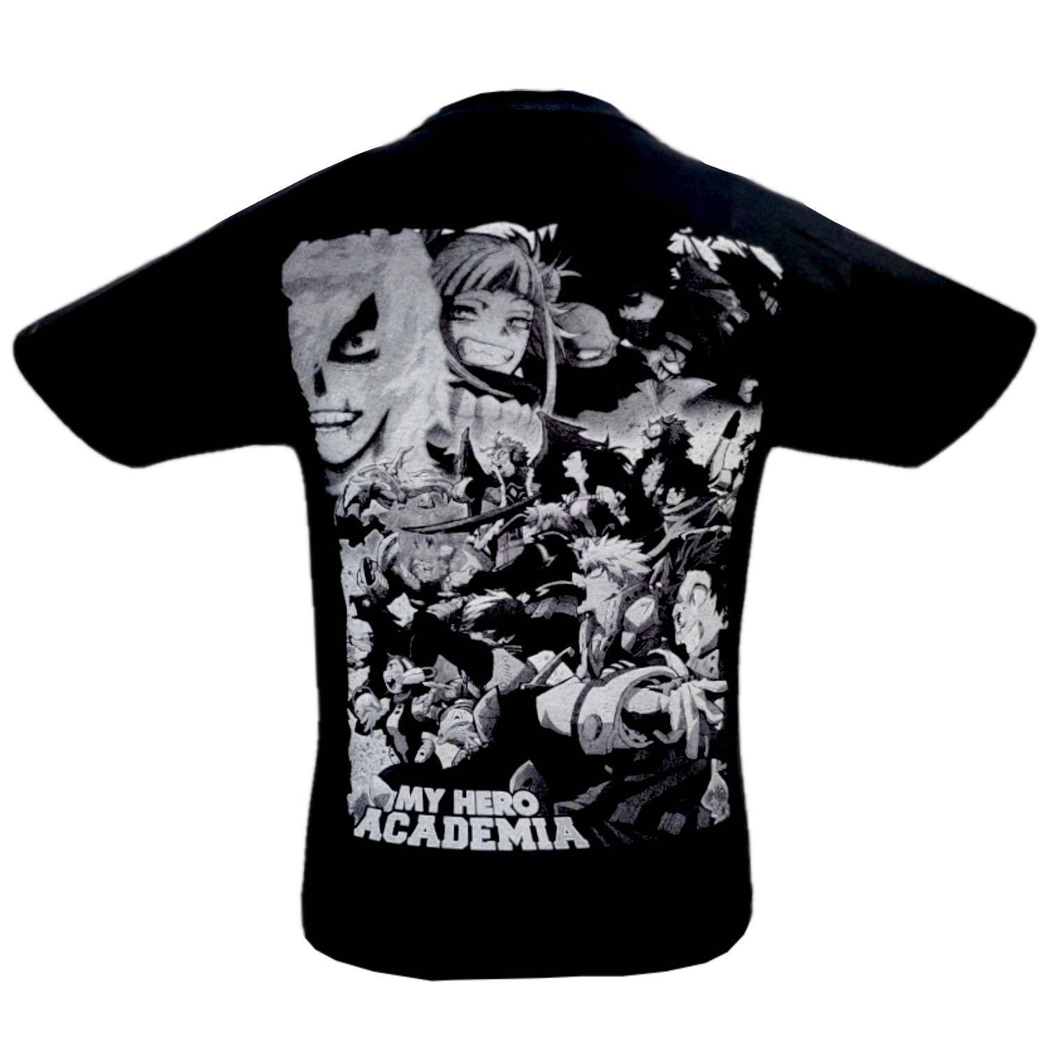 Polera My Hero Academia Doble Estampado-1