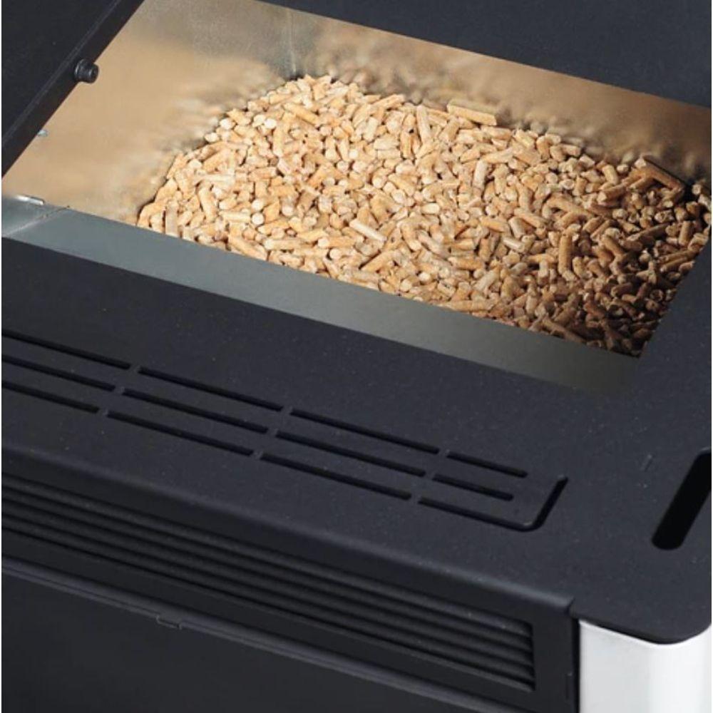 Calefactor a Pellet Eco Smart Negro Plus Bosca-0
