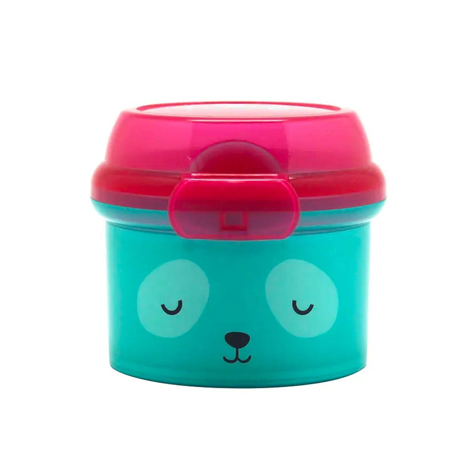 Porta Snack Animal Collection 280 ml Celeste - KIDO-2