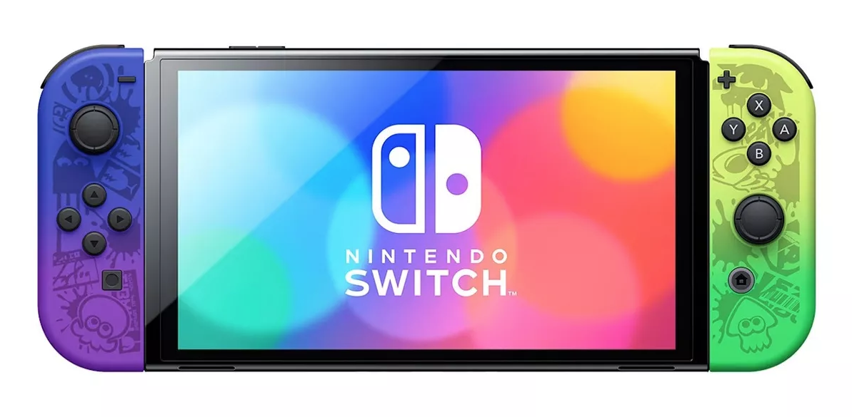 Consola Nintendo Switch Oled Splatoon 3 Edition - -1