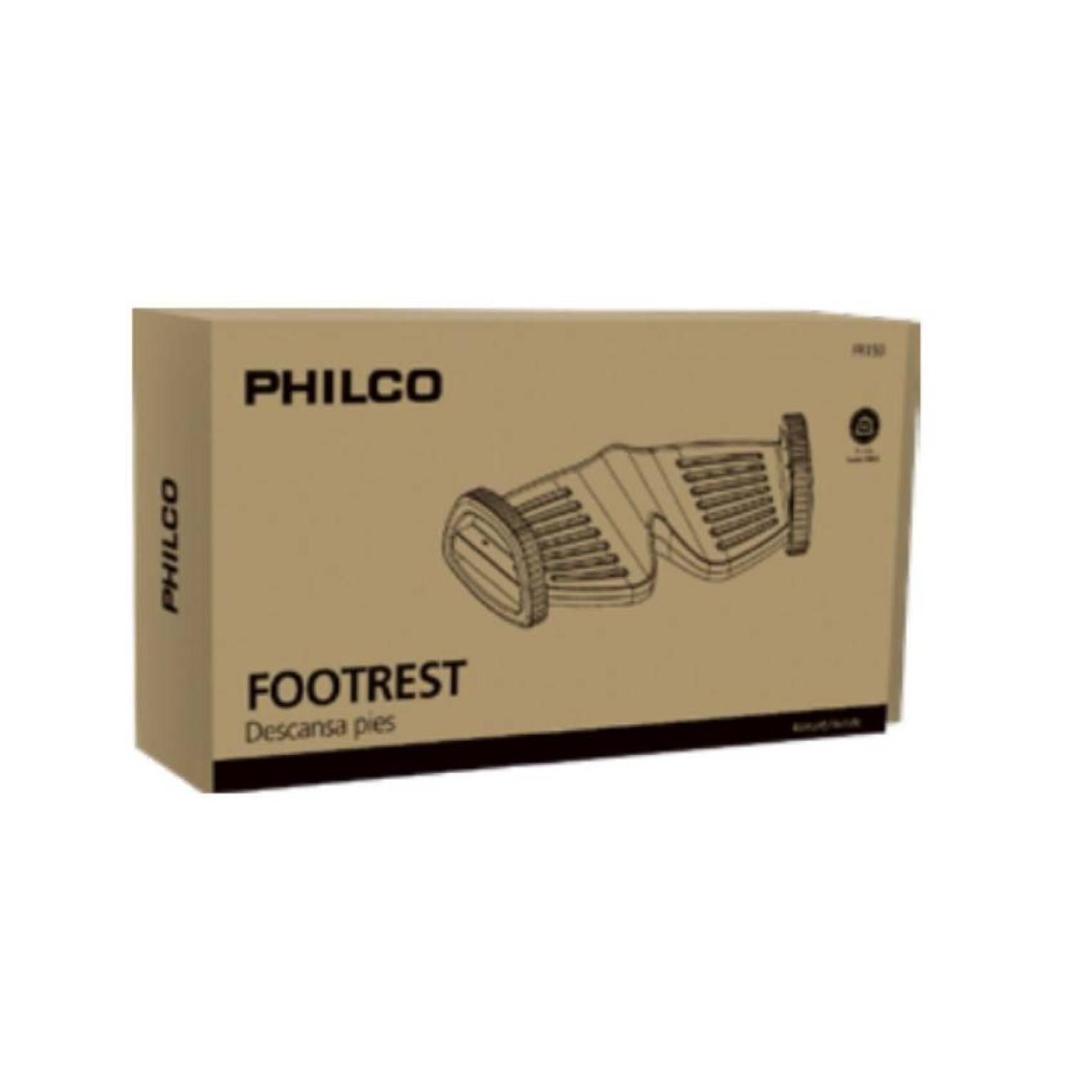 Soporte Descansa Pies Hasta 10Kg Footrest Negro Philco-2