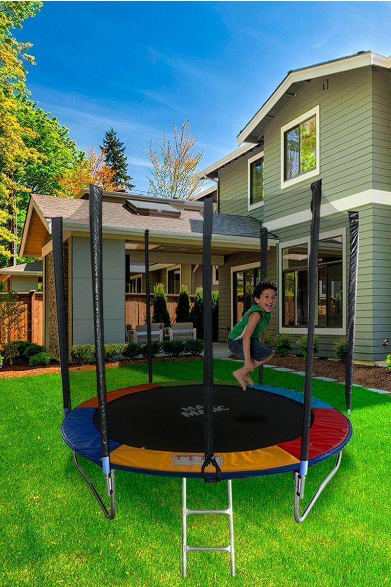 Cama Elástica Trampolín para Niños 8 FT 244 cm-1