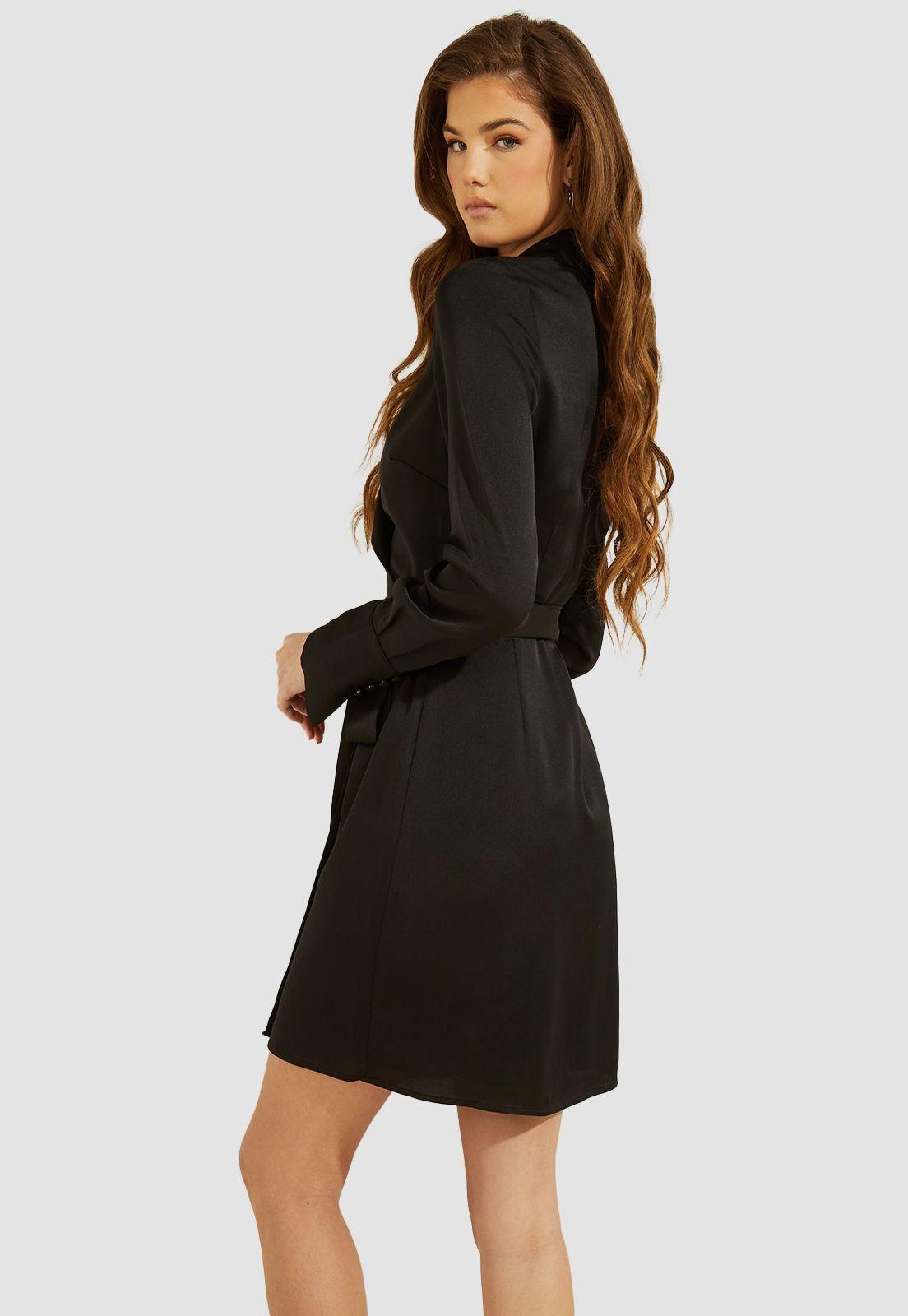 Vestido Guess Es Ls Eden Wrap-3