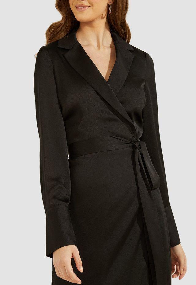 Vestido Guess Es Ls Eden Wrap-2