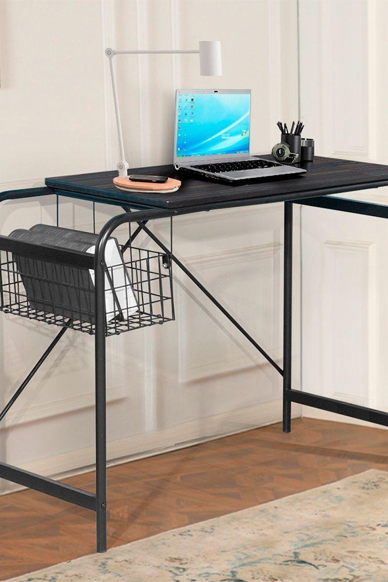 Escritorio Habibi Wenge 74,5x45x80 cm Café-1