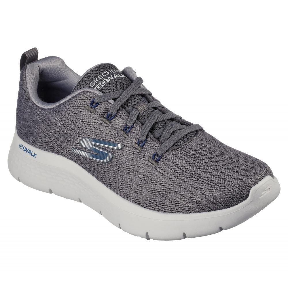 Zapatilla Hombre Go Walk Flex Q Gris Skechers-0