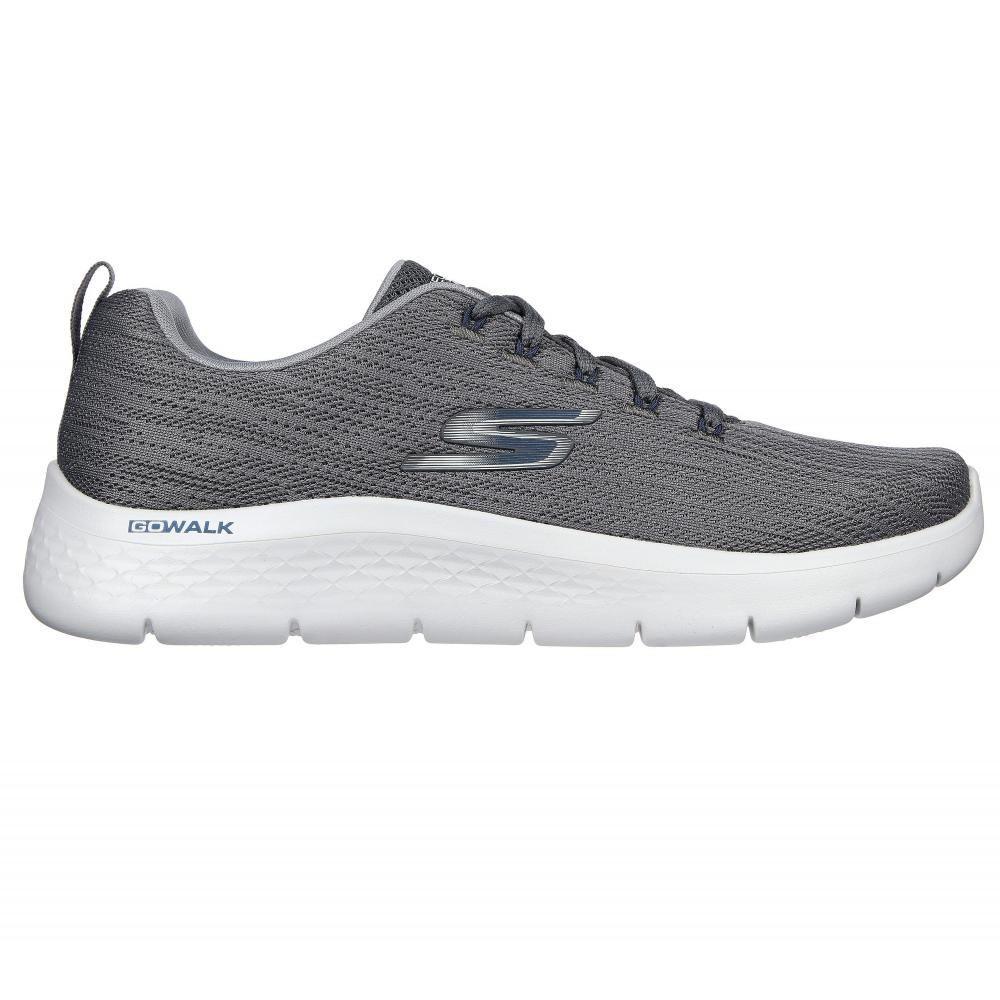 Zapatilla Hombre Go Walk Flex Q Gris Skechers-4