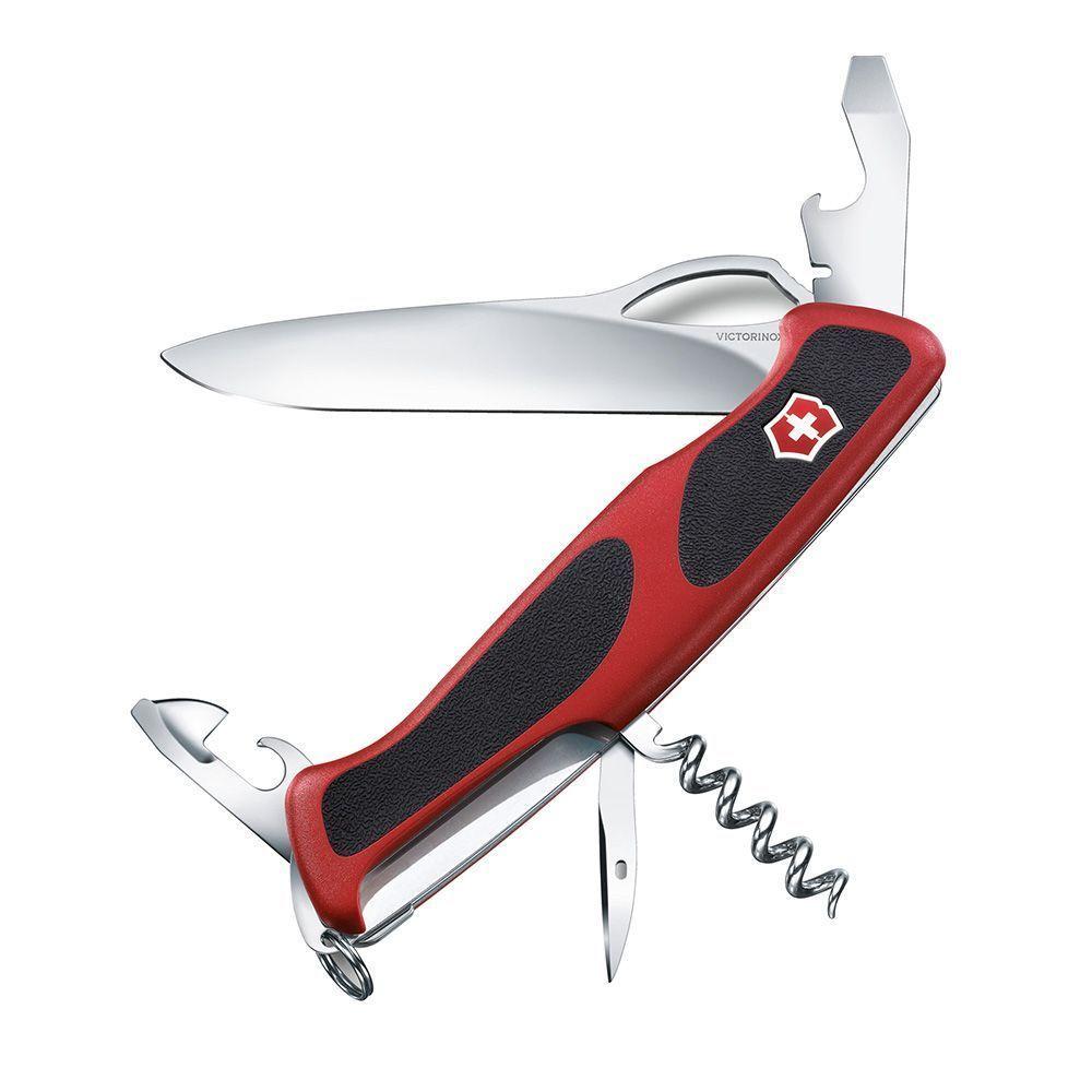 Navaja Ranger Grip 61 color Rojo/Negro Victorinox-1