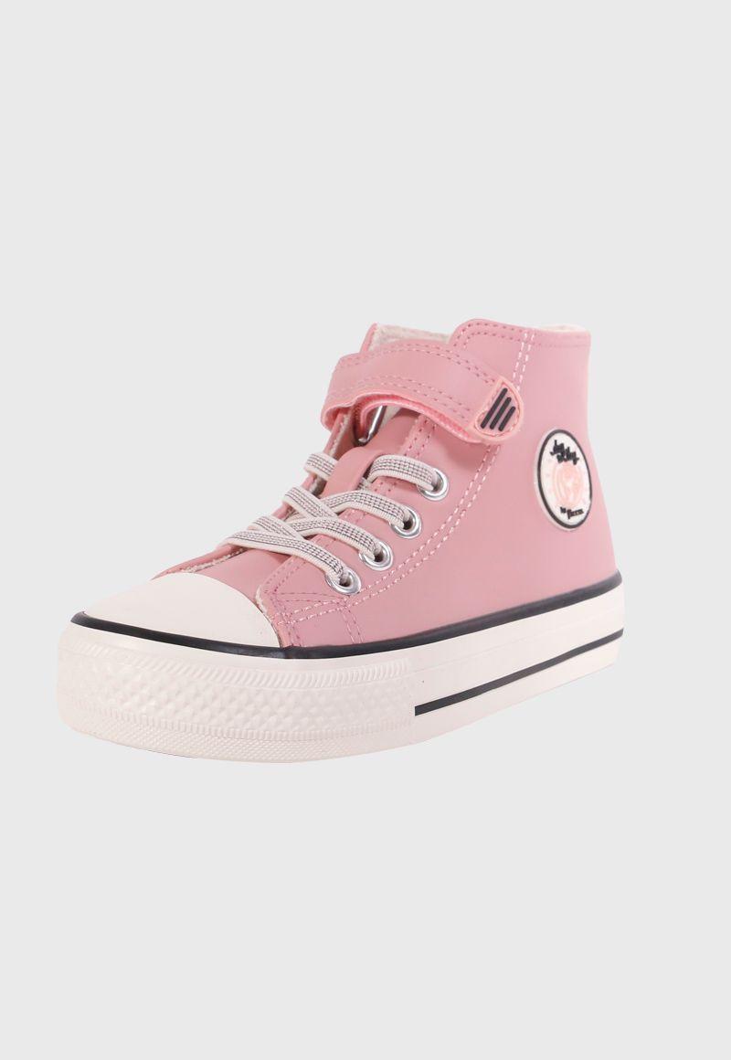 Zapatilla Urbana Caña Velcro Elástico Niña-0