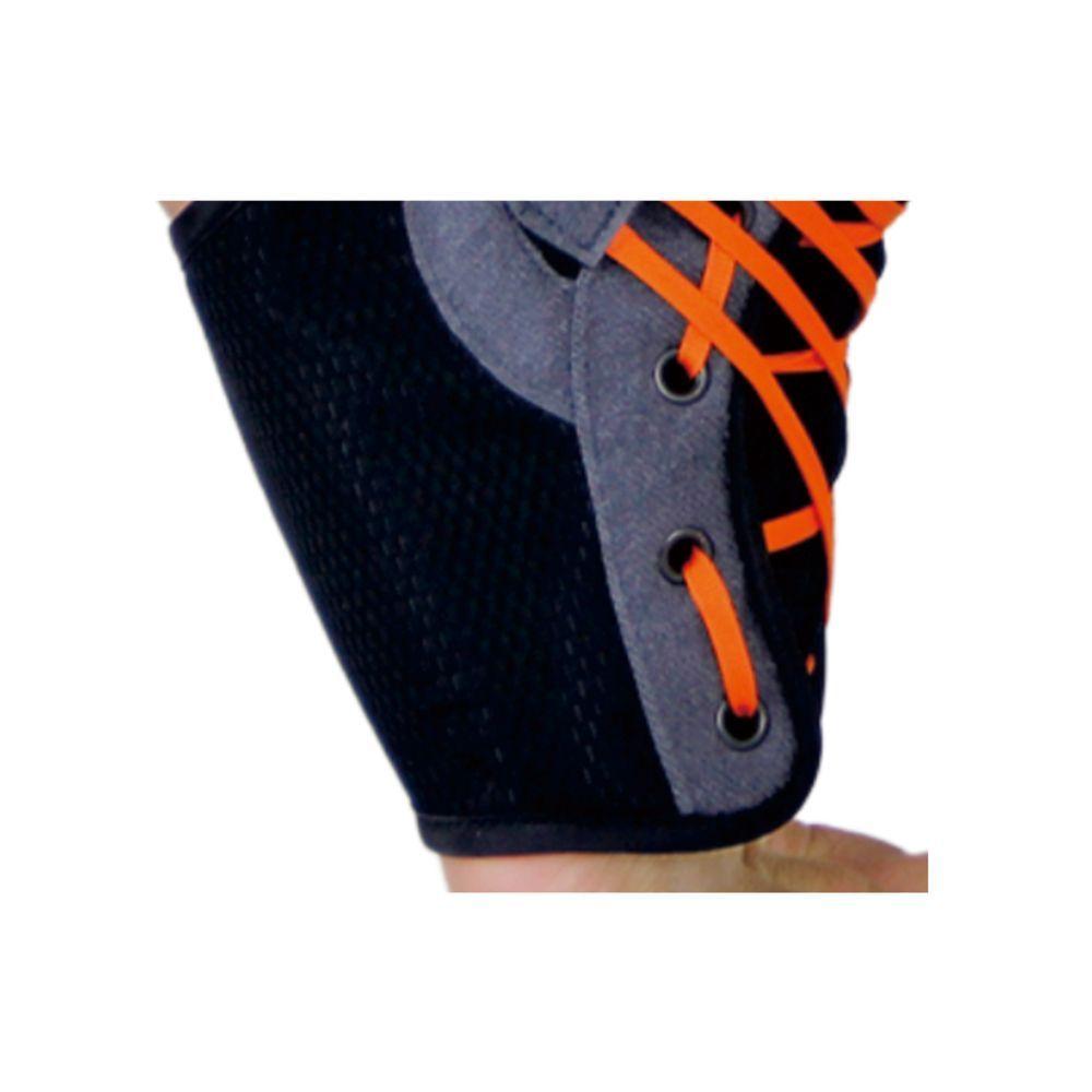 Tobillera Rugby con Cordones Naranjos Talla XXL-2
