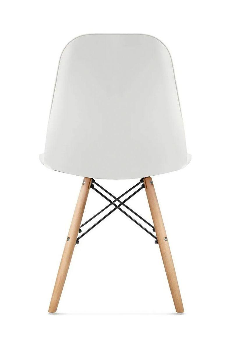 Pack 4 Sillas Eames Acolchadas Pu Blanco-14