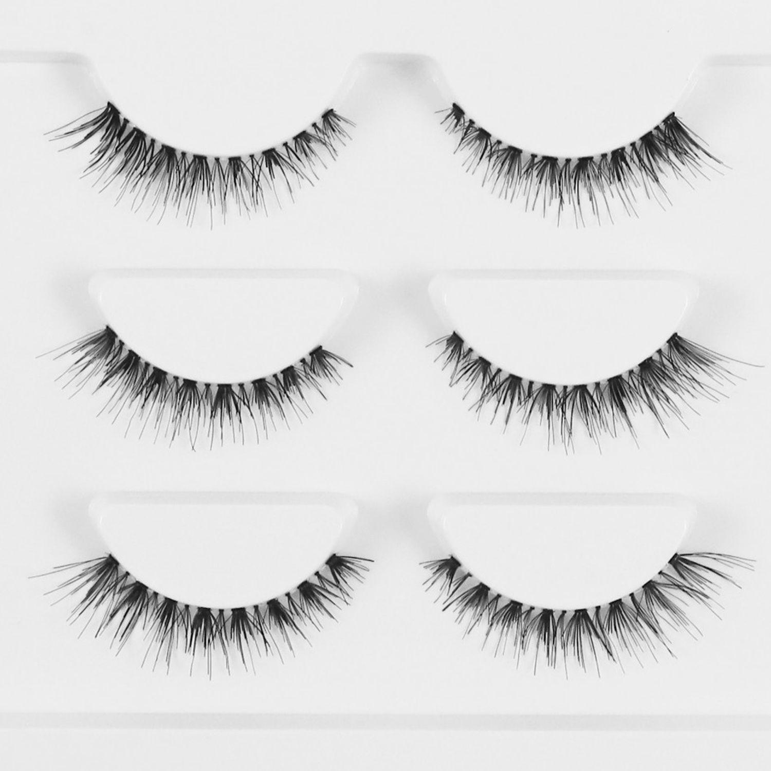 Kit Pestañas "Bestie" y "Boba" + Delineador Adhesivo "Stuck On You" Negro Rude Cosmetics-4