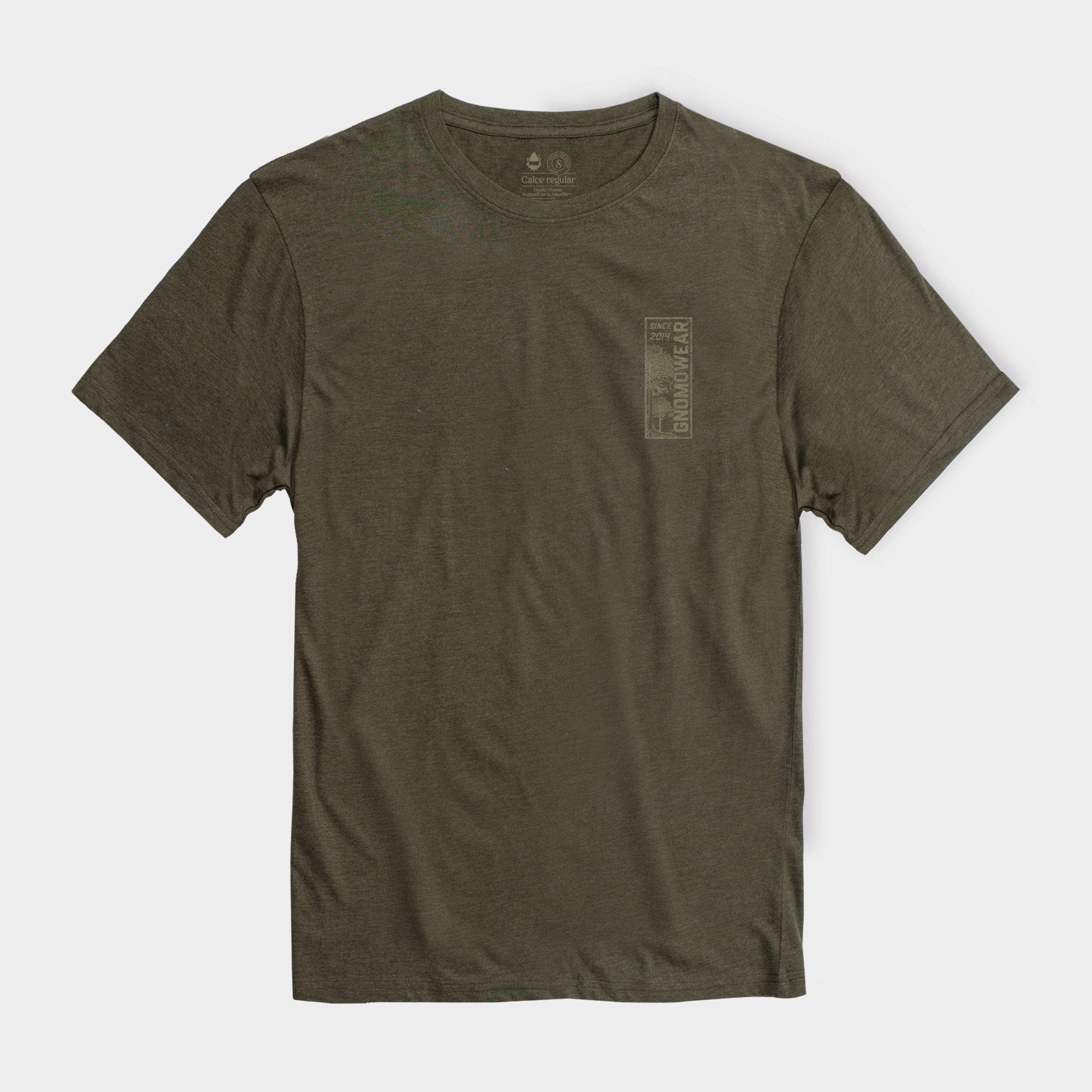 Polera Eco M-5 Hombre Green Gnomo-0