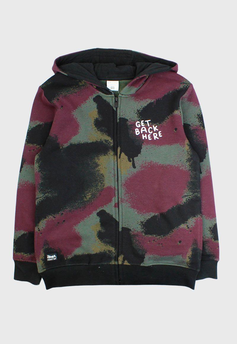 Poleron junior niño estampado power 343-0