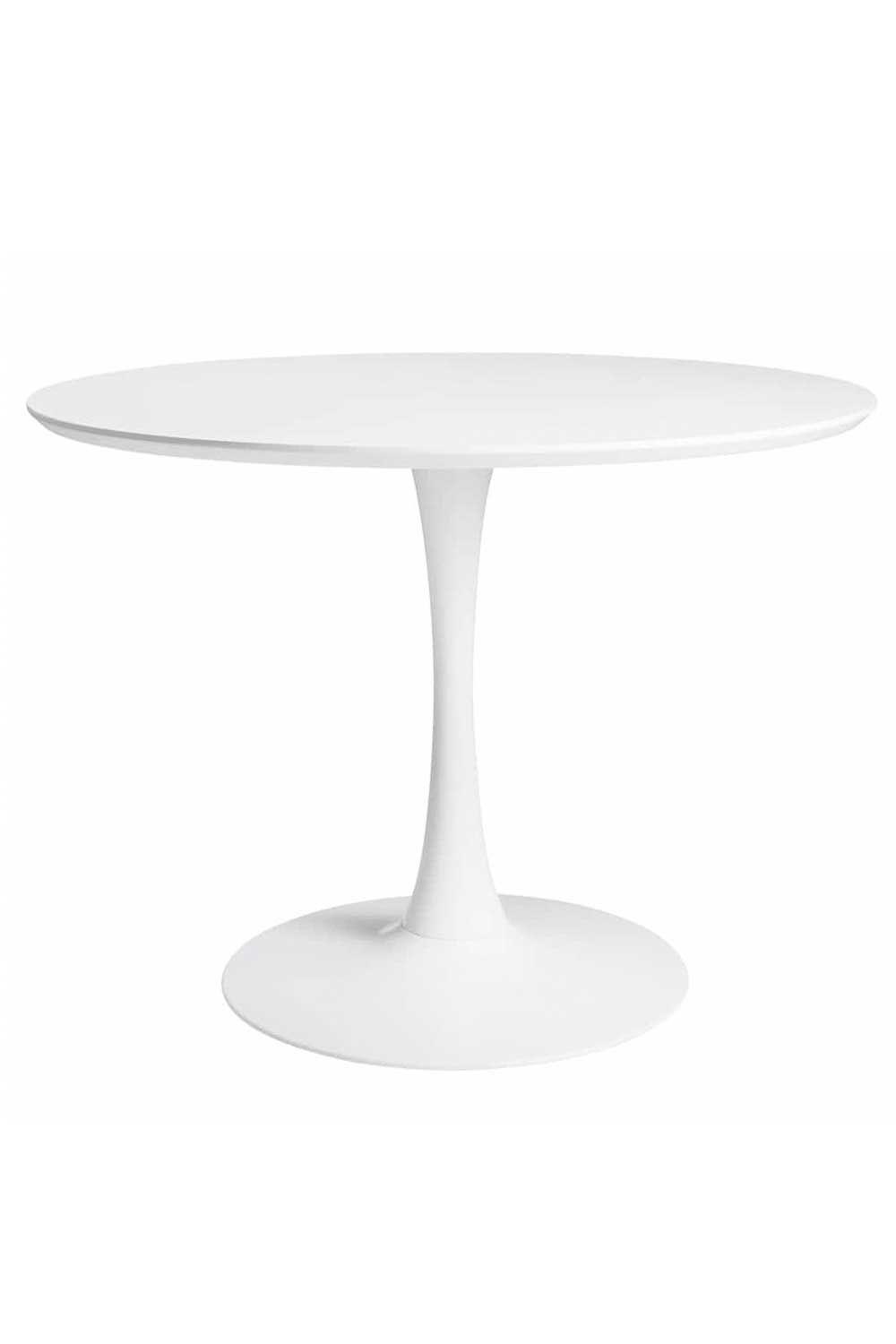 Mesa Redonda Estilo Tulip 80 cm - Blanco-0