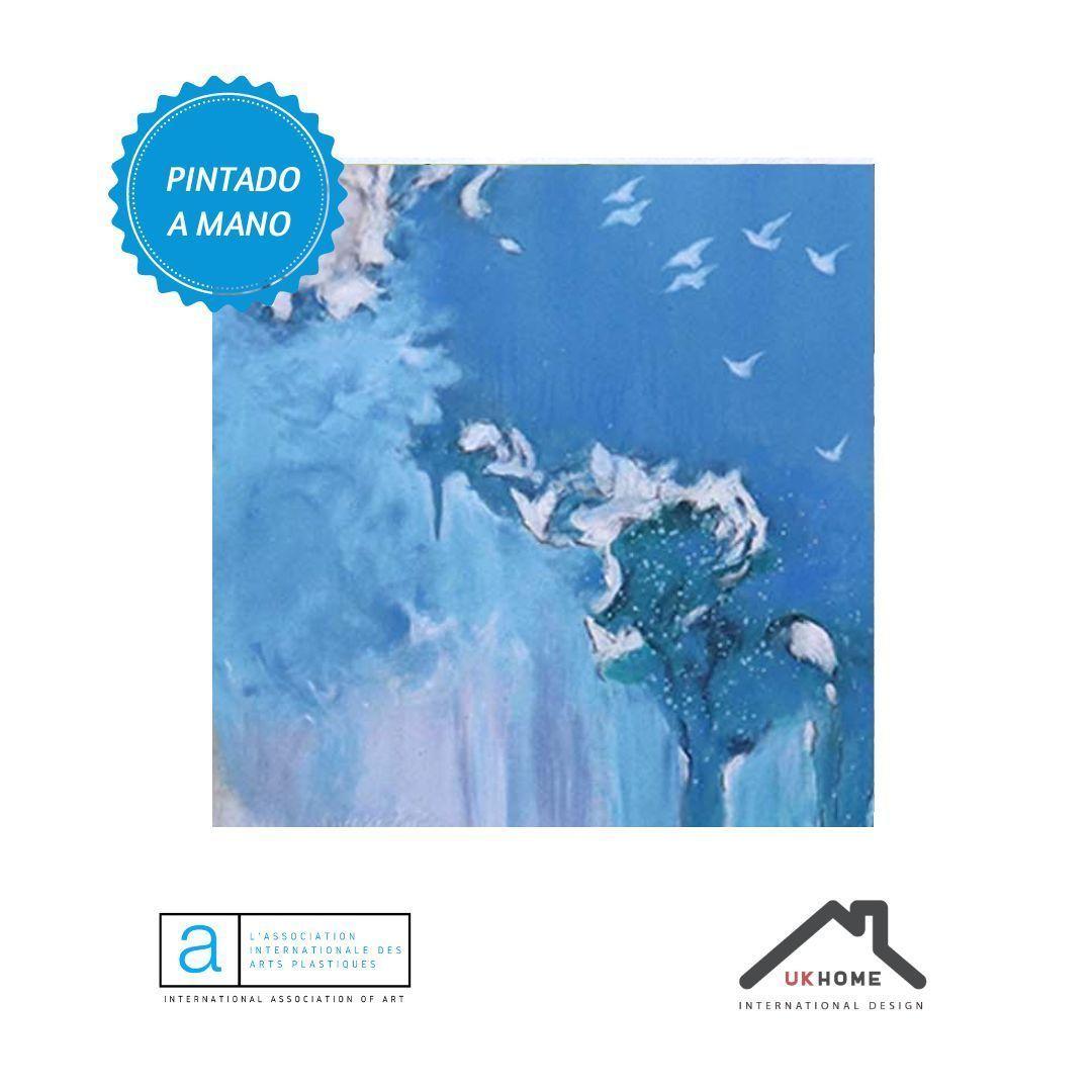 Cuadro Oleo sobre Tela con Marco 120x80 | UKHOME-4