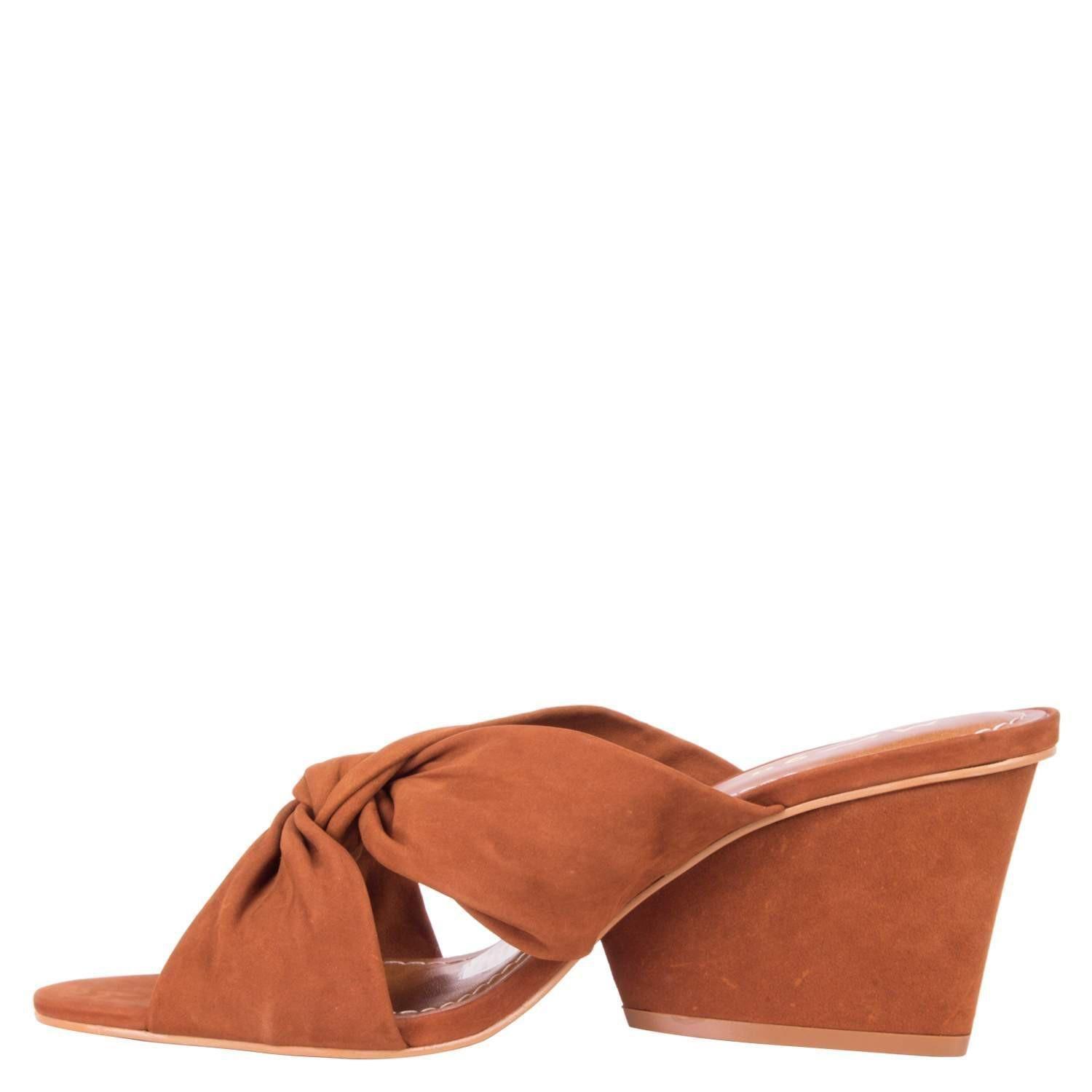 Sandalia Vestir Mingo Mujer Camel - S499-3