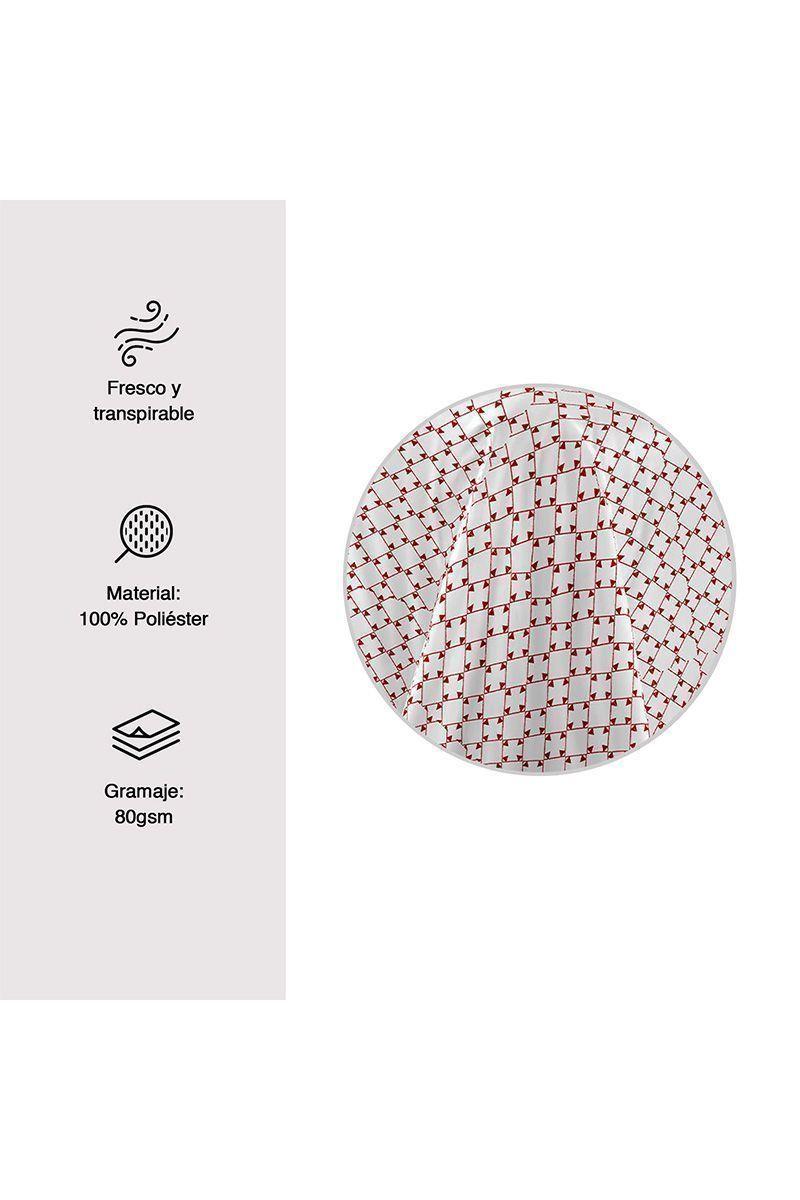 Juego de Sábanas de Microfibra 2 Plazas Mosaico-2