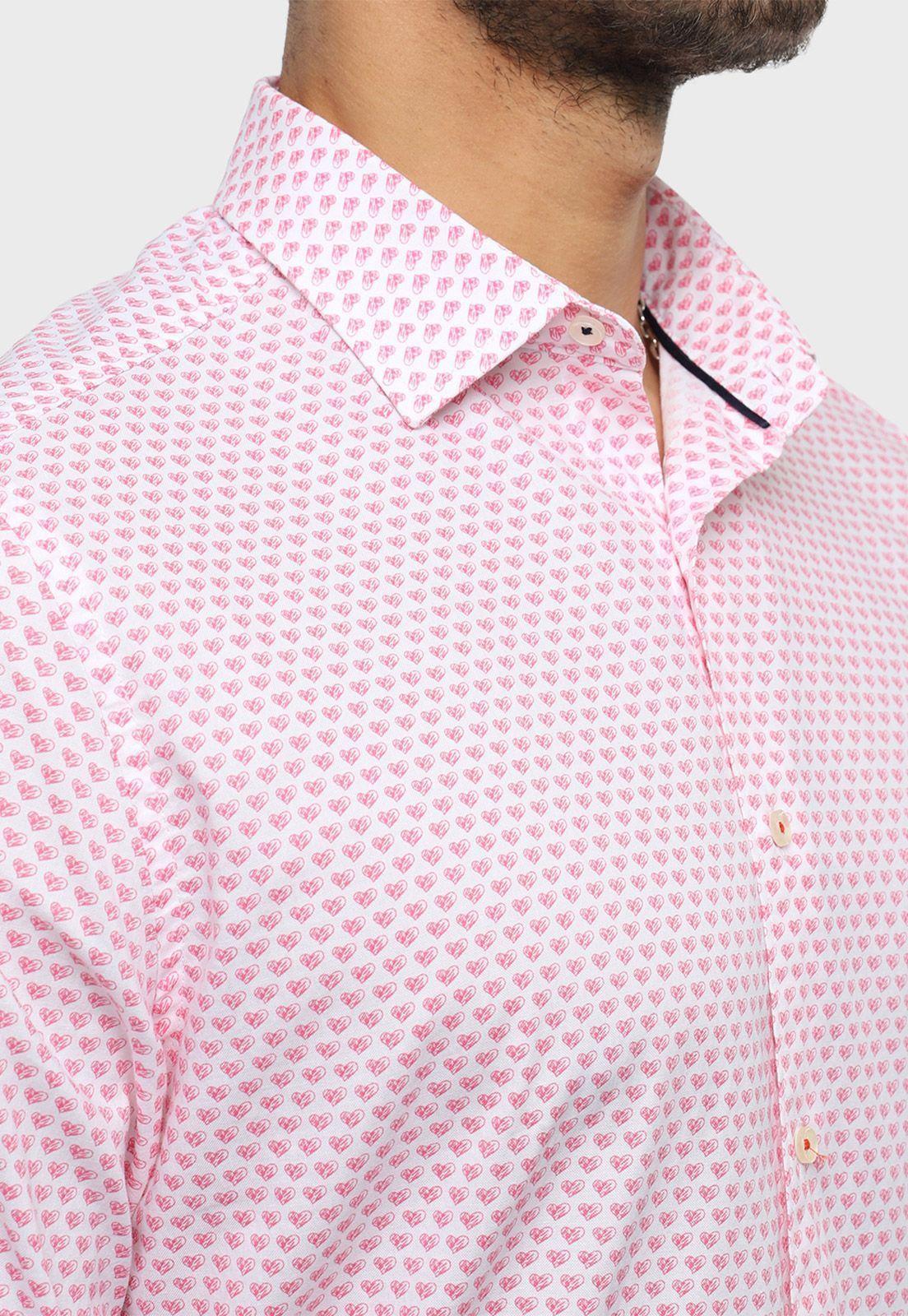 Camisa Casual Mini Print Arrow-2