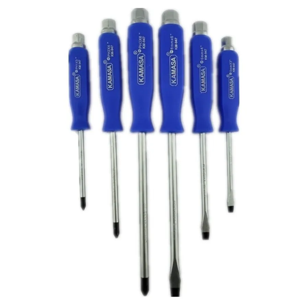 Destornilladores De Golpe 6 Piezas Kamasa Km947-0