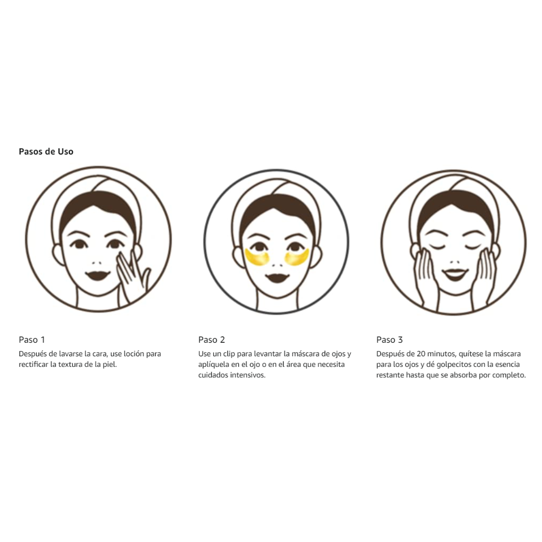 Parches Hidrogel Anti Ojeras Vitamina C-1