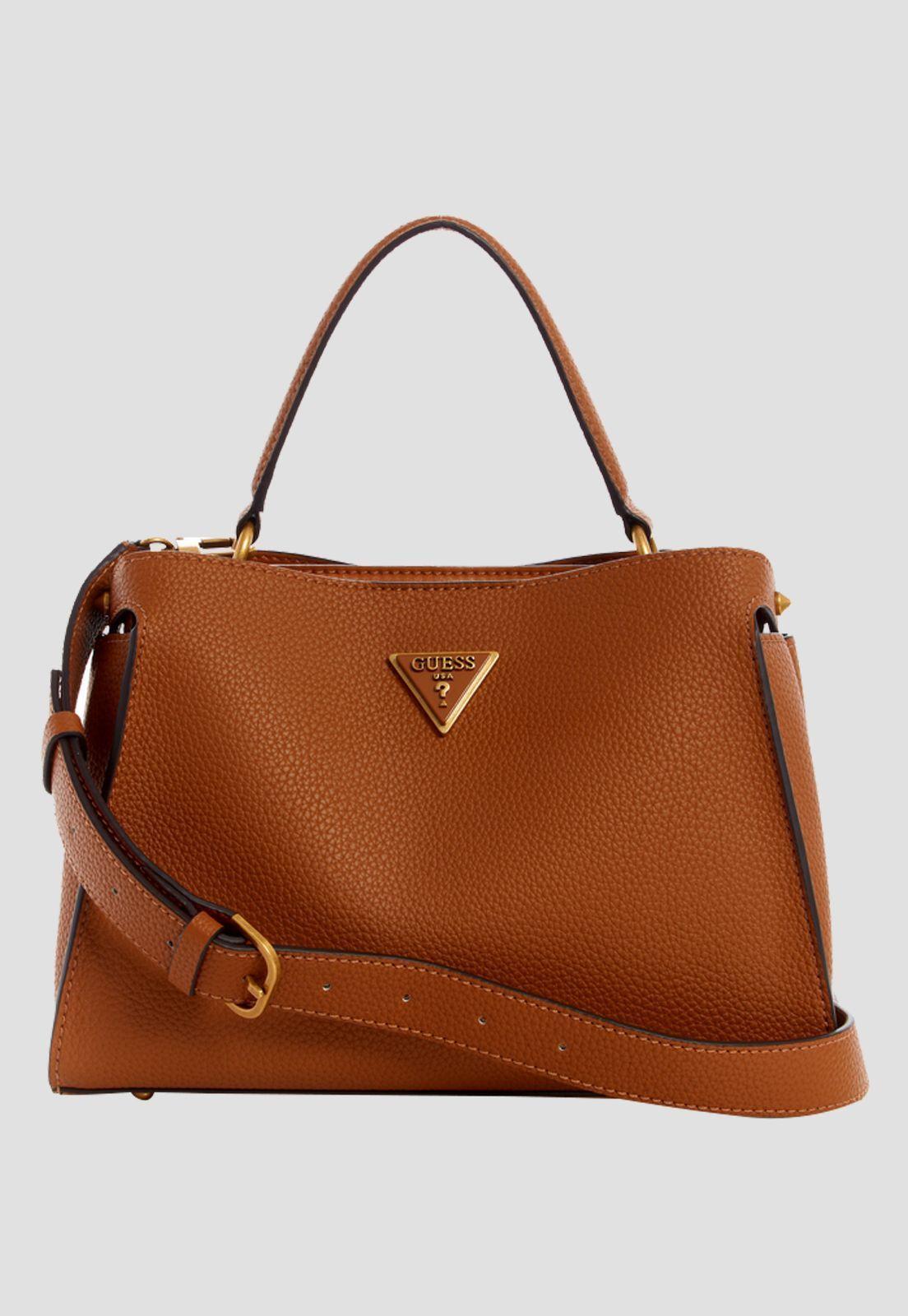 Cartera Downtown Chic Turnlock Satchel Café Guess-0