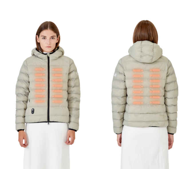 Chaqueta con Capucha  HEAT/01-5