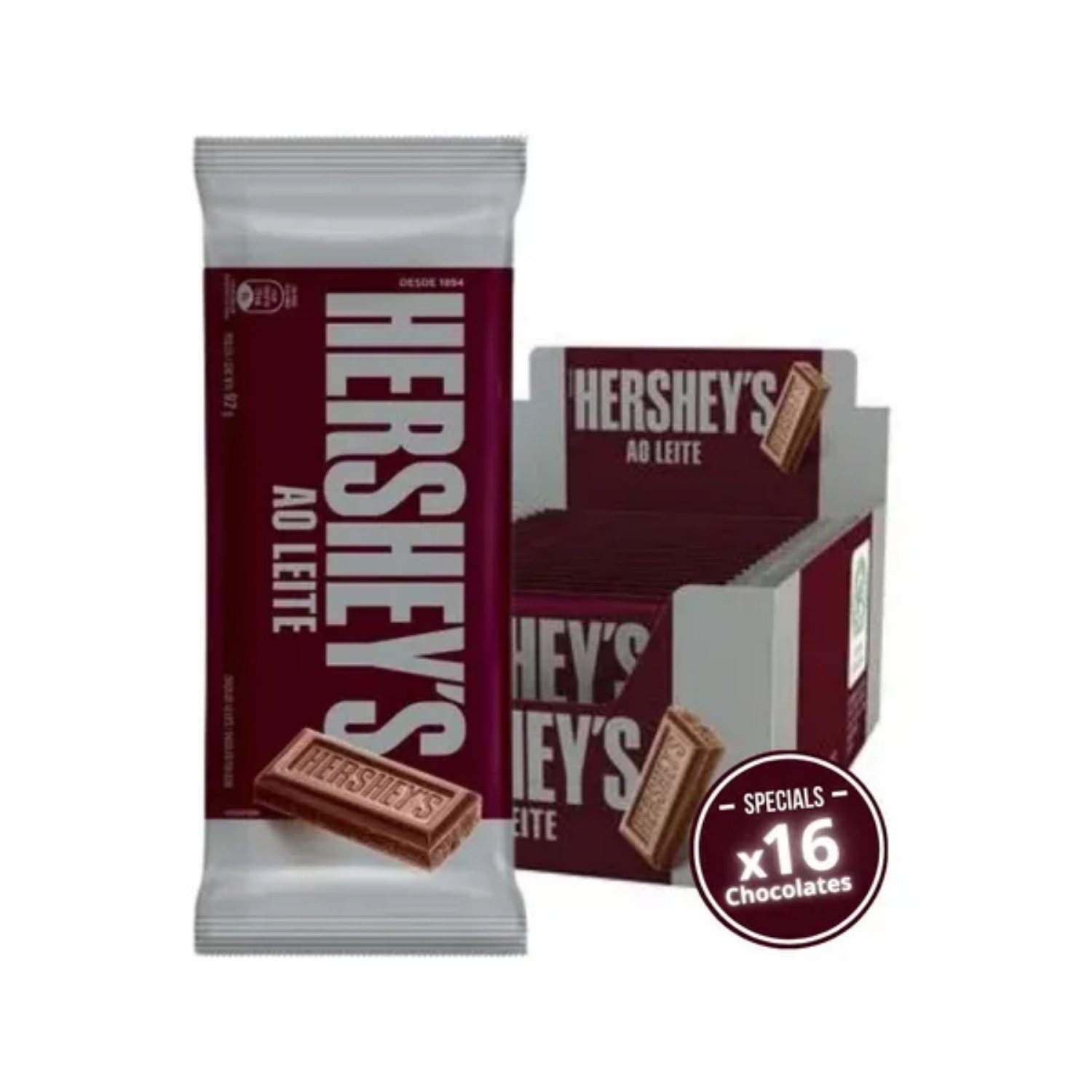 Chocolate Hershey's Ao Leite Caja X16 Chocolates-0