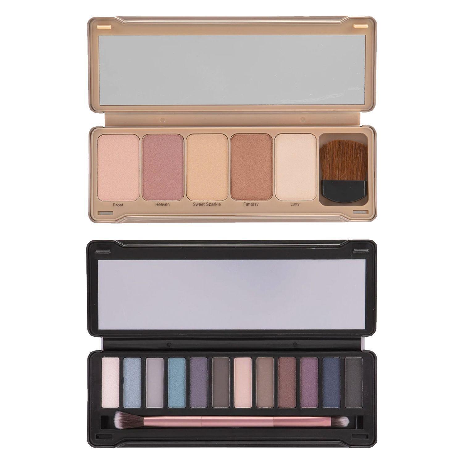 Pack de Paleta De Sombras "Smoky" + Paleta De Iluminadores "Highlight" de Beauty Creations-0