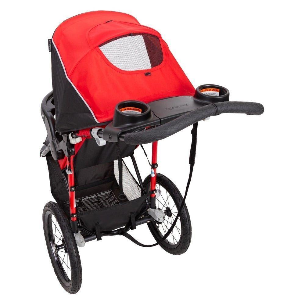 Coche Jogger XCEL-R8 - Rojo rubí-2