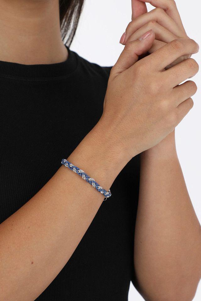 Pulsera Blanda Knitted Celeste Humana-1