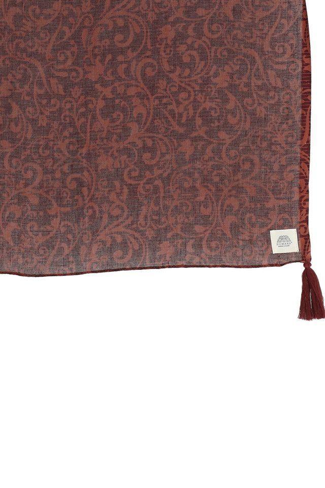 Pañuelo Estampado Barroco Café Humana-1